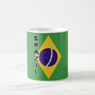 Mug Drapeau du Brésil