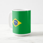 Mug Drapeau du Brésil (Devant gauche)