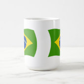 Mug Drapeau du Brésil (Centre)