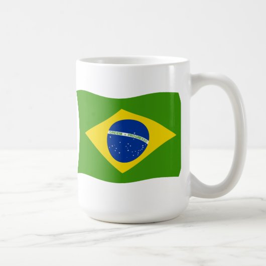 Mug Drapeau du Brésil (Droite)