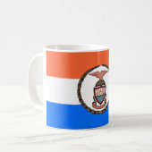 Mug Drapeau du Bronx (arrondissement de New York) (Devant gauche)