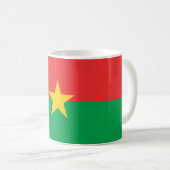 Mug Drapeau du Burkina Faso (Devant droit)