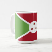 Mug Drapeau du Burundi (Devant gauche)