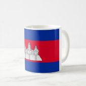 Mug Drapeau du Cambodge (Devant droit)