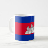 Mug Drapeau du Cambodge (Devant gauche)