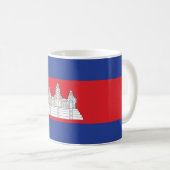 Mug Drapeau du Cambodge (Devant droit)
