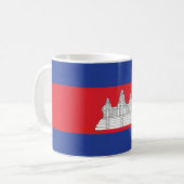 Mug Drapeau du Cambodge (Devant gauche)