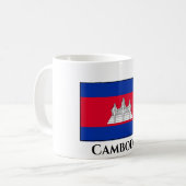 Mug Drapeau du Cambodge (Devant gauche)