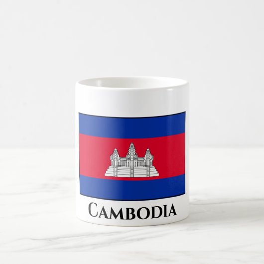 Mug Drapeau du Cambodge (Centre)