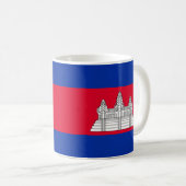Mug Drapeau du Cambodge (Devant droit)
