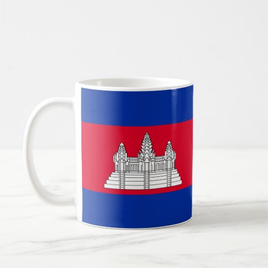 Mug Drapeau du Cambodge (Gauche)