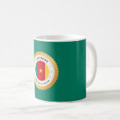 Mug Drapeau du Cameroun (Devant droit)