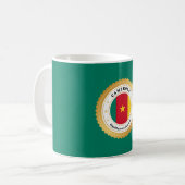 Mug Drapeau du Cameroun (Devant gauche)