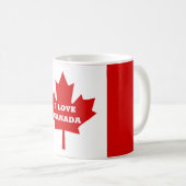 Mug Drapeau du Canada (Devant droit)