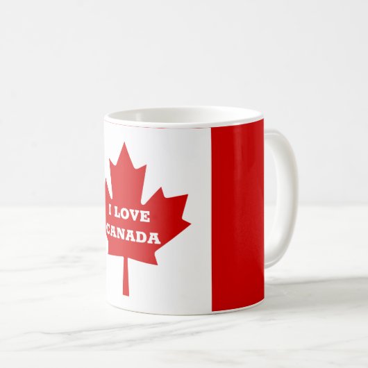 Mug Drapeau du Canada (Devant droit)