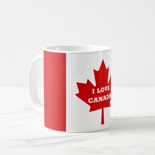 Mug Drapeau du Canada (Devant gauche)
