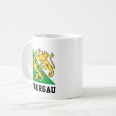 Mug Drapeau du canton de Thurgau, Suisse (Devant gauche)