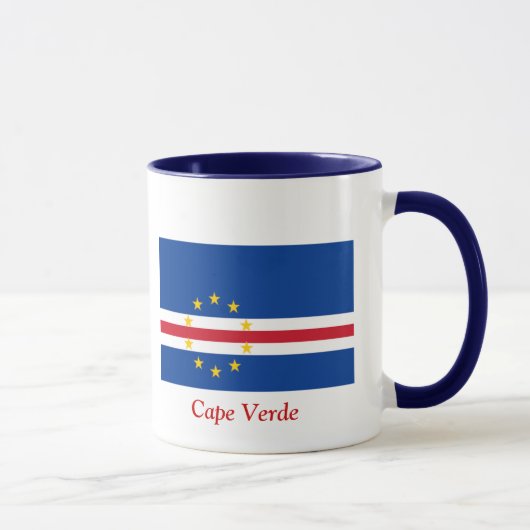 Mug Drapeau du Cap Vert (Droite)