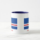 Mug Drapeau du Cap Vert (Centre)