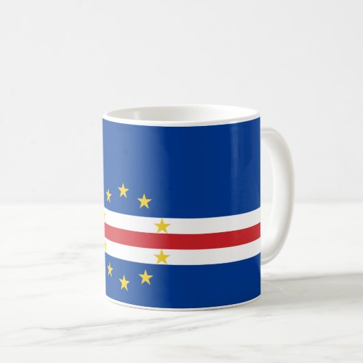 Mug Drapeau du Cap-Vert (Devant droit)