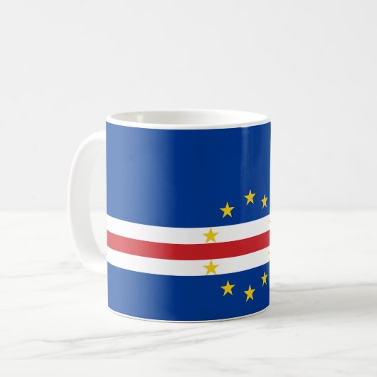 Mug Drapeau du Cap-Vert (Devant gauche)