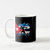 Mug Drapeau du champion cubain de boxe (Gauche)