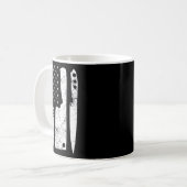 Mug Drapeau du chef Knife Patriotique de Pâques Us (Devant gauche)