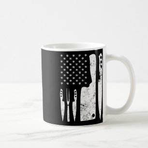 Mug Drapeau du chef Knife Patriotique de Pâques Us