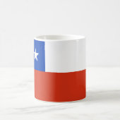 Mug Drapeau du Chili (Centre)