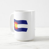 Mug Drapeau du Colorado (Devant gauche)