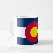 Mug Drapeau du Colorado (Devant gauche)