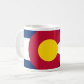 Mug Drapeau du Colorado (Devant gauche)