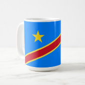 Mug Drapeau du Congo (Devant gauche)