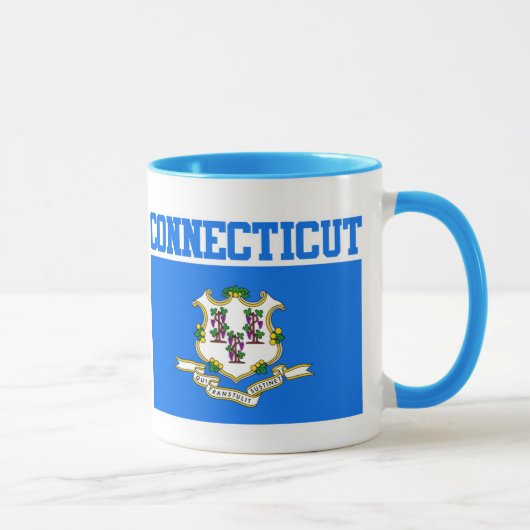 Mug Drapeau du Connecticut (Droite)