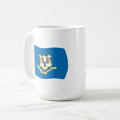 Mug Drapeau du Connecticut (Devant gauche)