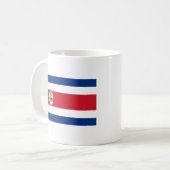 Mug Drapeau du Costa Rica (Devant gauche)