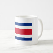 Mug Drapeau du Costa Rica (Devant droit)