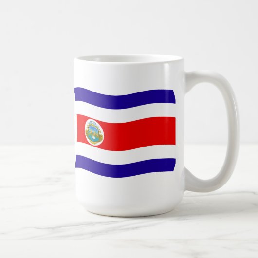 Mug Drapeau du Costa Rica (Droite)