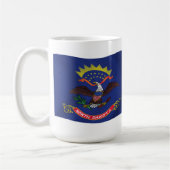 Mug Drapeau du Dakota du Nord (Gauche)