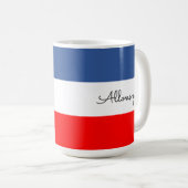 Mug Drapeau du Dallaire de France (Devant droit)