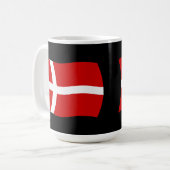 Mug Drapeau du Danemark (Devant gauche)