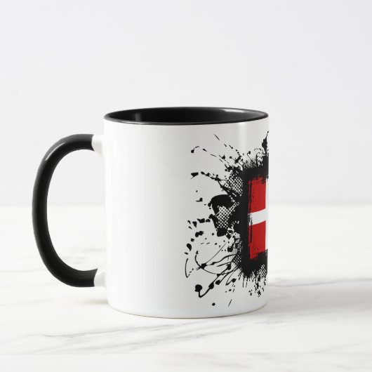 Mug Drapeau du Danemark (Gauche)
