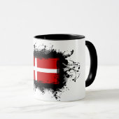 Mug Drapeau du Danemark (Devant droit)
