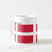 Mug Drapeau du Danemark (Devant gauche)