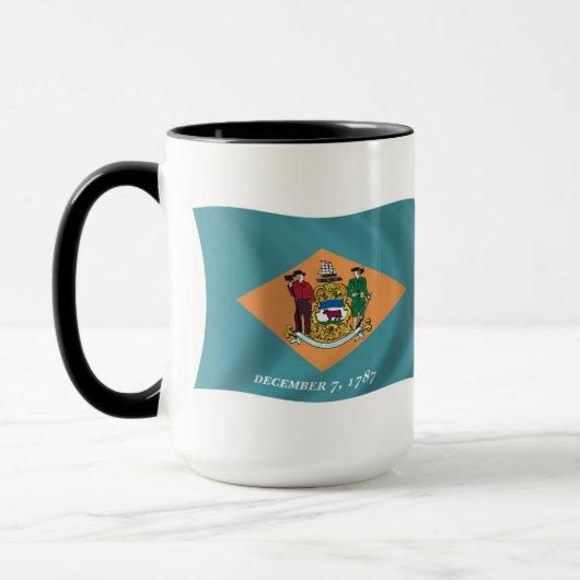 Mug Drapeau du Delaware (Gauche)
