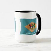 Mug Drapeau du Delaware (Devant droit)