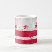 Mug Drapeau du district de Columbia en détresse (Centre)