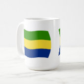 Mug Drapeau du Gabon (Devant gauche)