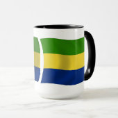 Mug Drapeau du Gabon (Devant droit)