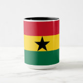Mug Drapeau du Ghana (Centre)